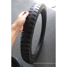 2.75-14 Neumático de tubo para motocicleta con patrón de lengüeta